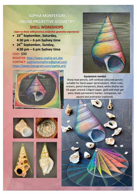 Online Projective Geometry Course Shells 2023